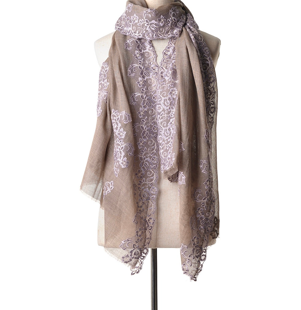 小物 Pasterip Battenberg lace multiway scarf Battenberg lace multiway scarf | Pasterip(パセリ)レディース