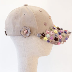 Bloom Bloom Beige Fairycap Baseball Cap