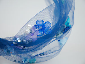 Knot-n-Shake Blue Fairyband Headband