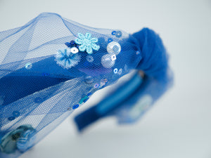 Knot-n-Shake Blue Fairyband Headband