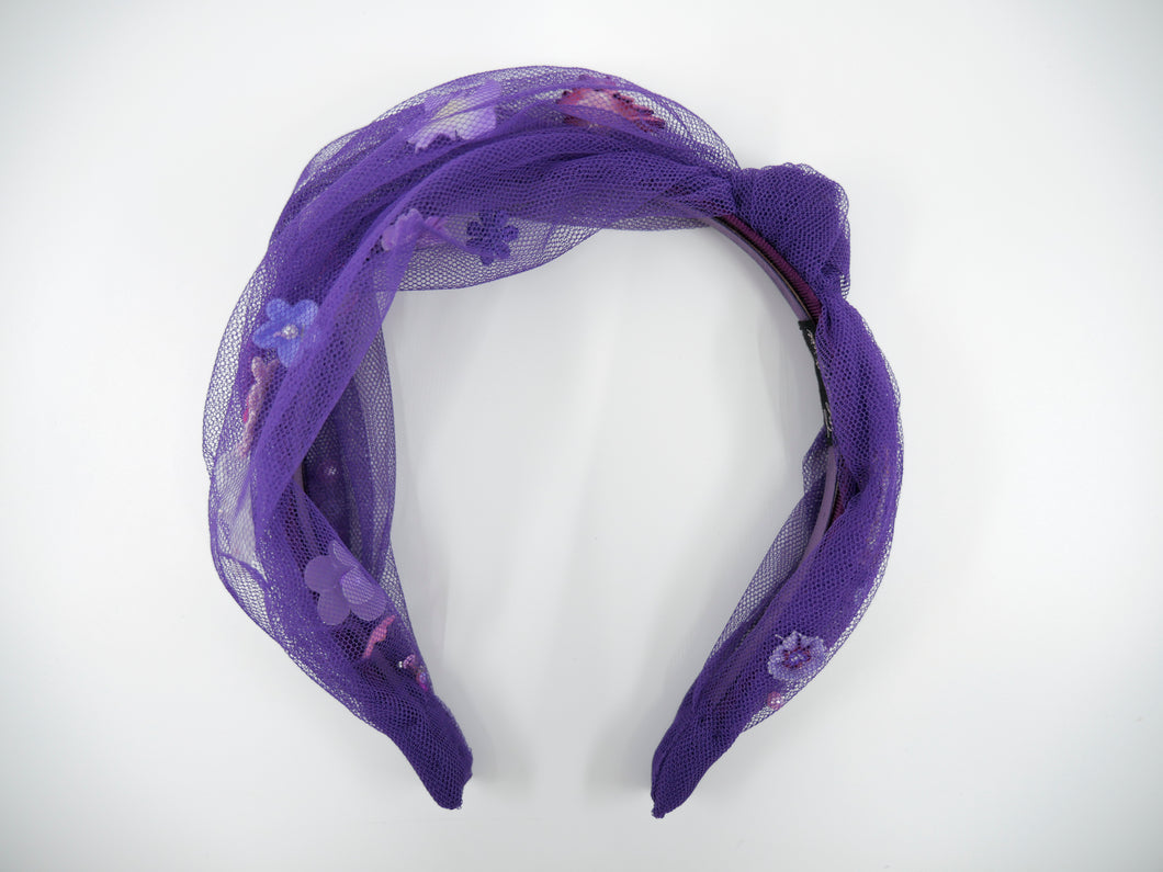 Knot-n-Shake Purple Fairyband Headband