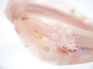 Knot-n-Shake Peach Fairyband Headband