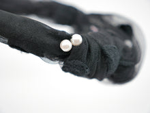 Knot-n-Pearls Black Fairyband Headband