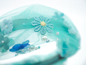 Knot-n-Shake Aqua Blue Fairyband Headband
