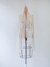 Pale Yellow Lace Symphony Lace Scarf