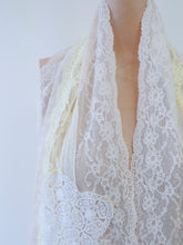 Pale Yellow Lace Symphony Lace Scarf