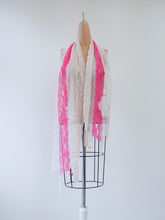 Hot Pink Lace Symphony Lace Scarf