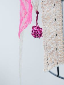 Hot Pink Lace Symphony Lace Scarf