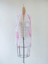 Pink Lace Symphony Lace Scarf