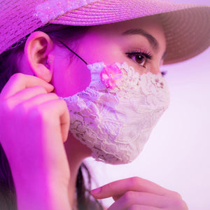 Lili Lace Veil Fairymask