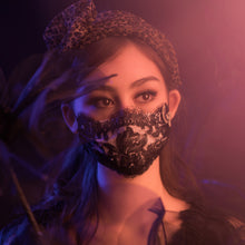 Black Lace Fairymask Trio Set