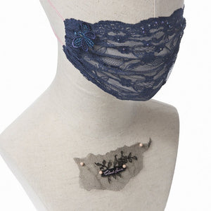 Felicia Lace Veil Fairymask