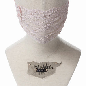 Lumen Lace Veil Fairymask