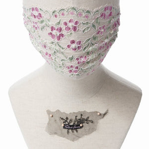 Evelina Lace Veil Fairymask