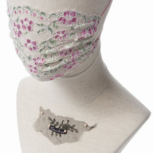 Evelina Lace Veil Fairymask