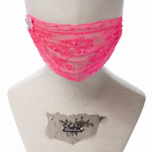 Lucy Lace Veil Fairymask