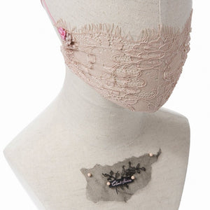 Tasha Lace Veil Fairymask
