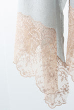 Nostalgia Pale Blue Cashmere Lace Scarf