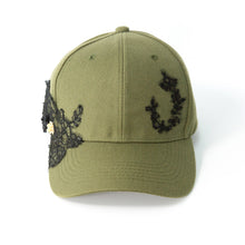 Lace-en-Fleur Green Fairycap Baseball Cap