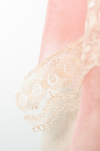 Flow Rose Bud Cashmere Lace Scarf