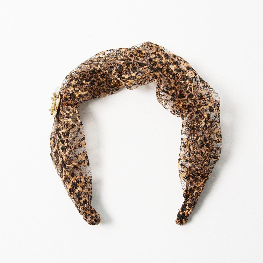 Lady Animal Print Fairyband Headband