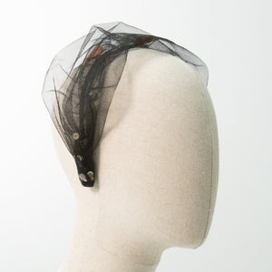 Black + Peach Shake-n-Boom Fairyband Headband