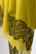 Paradox Yellow Cashmere Lace Scarf