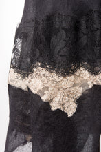 Nostalgia Black Lace Scarf