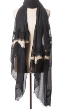 Nostalgia Black Lace Scarf