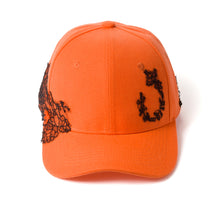 Lace-en-Fleur Orange Fairycap Baseball Cap