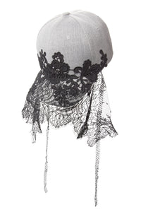 Fairykini Grey Veil Fairycap Baseball Cap
