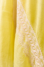 Flow Yellow Cashmere Lace Scarf