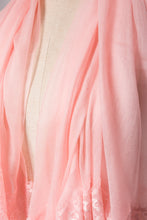 Flow Light Pink Cashmere Lace Scarf