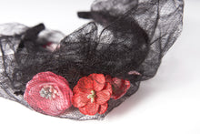 Black Gauzy Shake-n-Boom Fairyband Headband