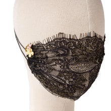 Black Lace Fairymask Trio Set