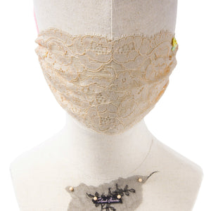 Gia Bloom Lace Veil Fairymask