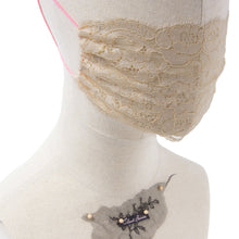 Gia Bloom Lace Veil Fairymask