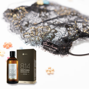 Fairy Special - Elizabeth Lace Veil Fairymask x 814 Soothing Massage Oil