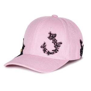 Lace-en-Fleur Pink Fairycap Baseball Cap
