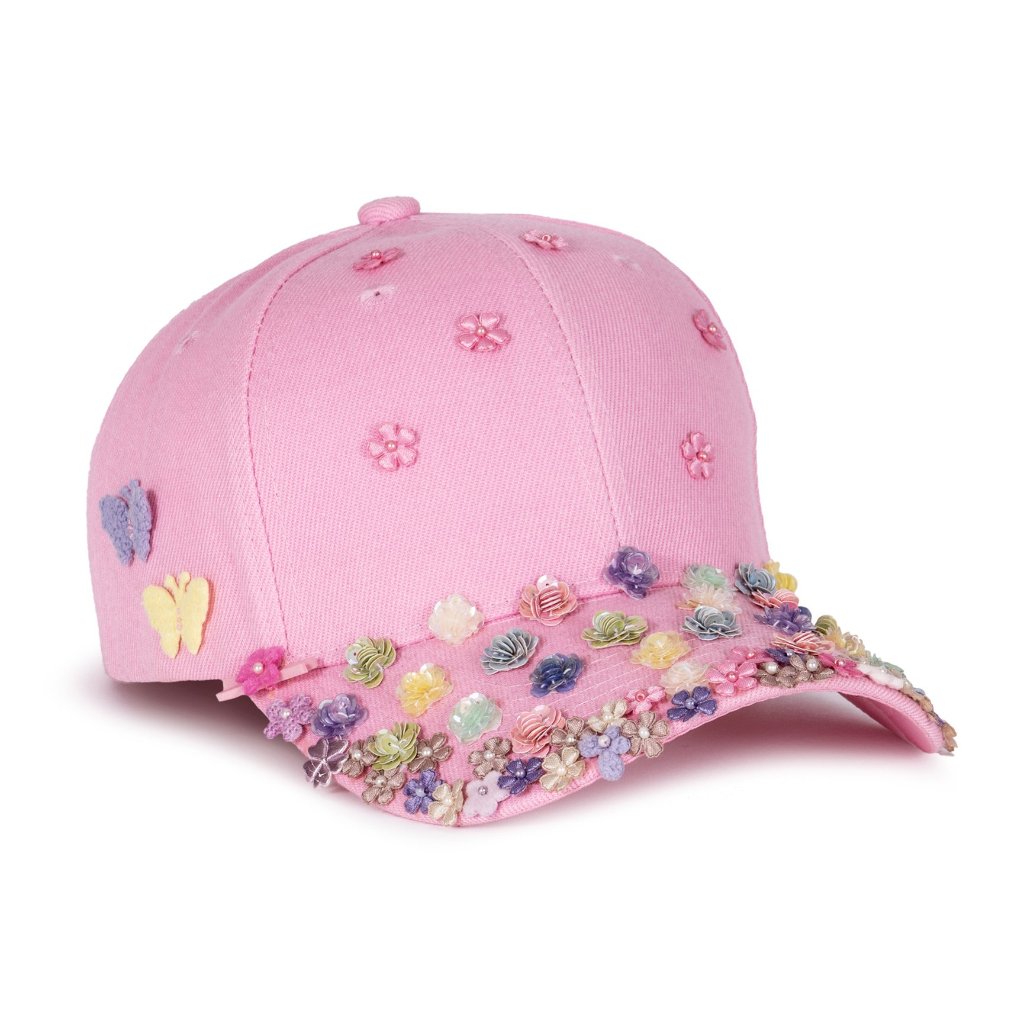 Bloom Bloom Pink Fairycap Baseball Cap