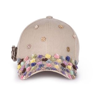 Bloom Bloom Beige Fairycap Baseball Cap