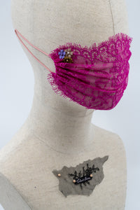 Cassi Lace Veil Fairymask