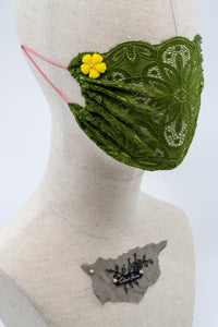 Olivia Lace Veil Fairymask