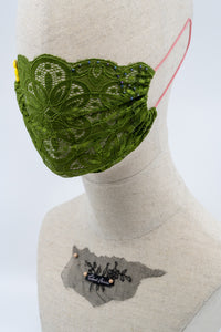 Olivia Lace Veil Fairymask