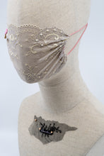 Jasmine Lace Veil Fairymask