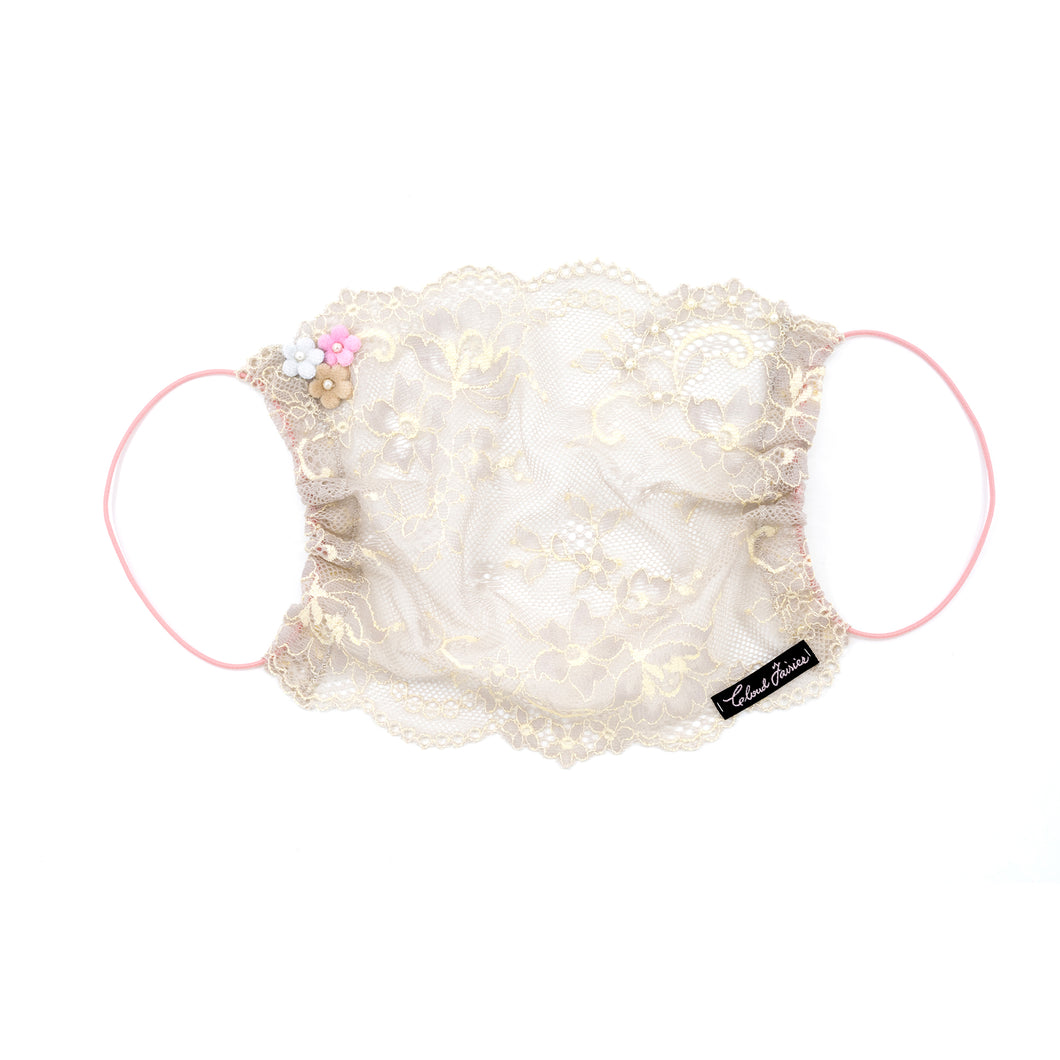 Jasmine Lace Veil Fairymask