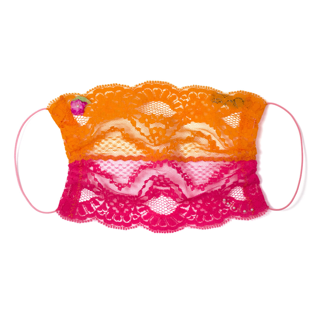 Betty Lace Veil Fairymask