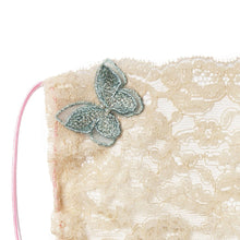 Gia Butterfly Green Lace Veil Fairymask