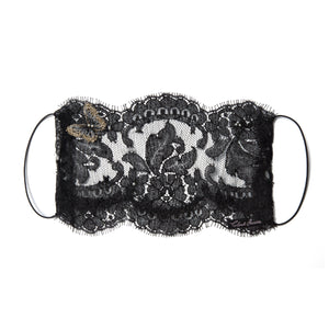 Black Lace Fairymask Trio Set