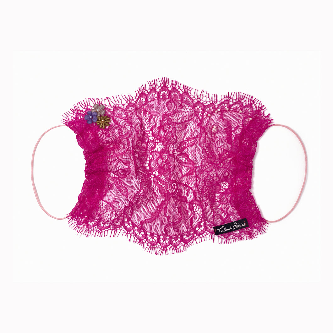 Cassi Lace Veil Fairymask